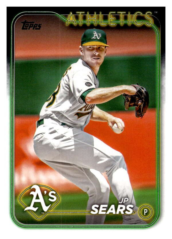 2024 Topps #80 JP Sears NM-MT Oakland Athletics 