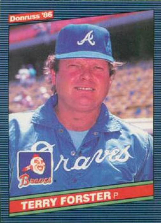 1986 Donruss #432 Terry Forster NM-MT Atlanta Braves 