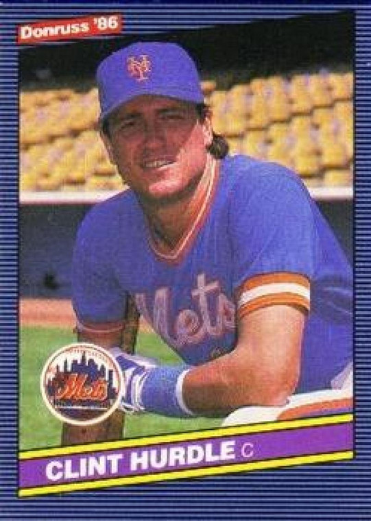 1986 Donruss #434 Clint Hurdle NM-MT New York Mets 