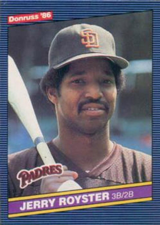1986 Donruss #446 Jerry Royster NM-MT San Diego Padres 