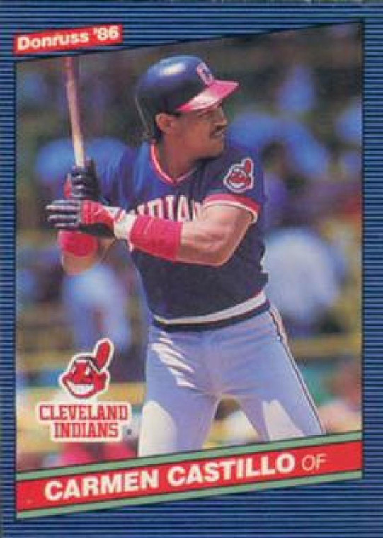 1986 Donruss #460 Carmen Castillo NM-MT Cleveland Indians 