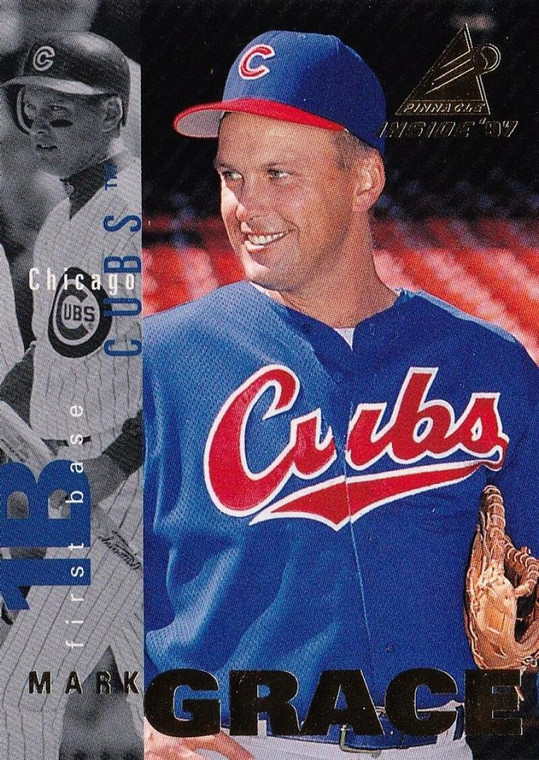 1997 Pinnacle Inside #96 Mark Grace NM-MT Chicago Cubs 