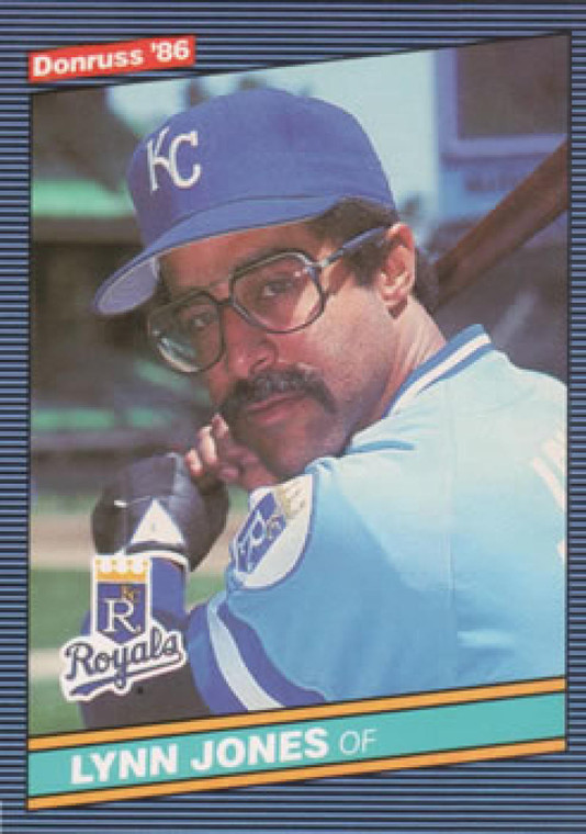 1986 Donruss #466 Lynn Jones NM-MT Kansas City Royals 