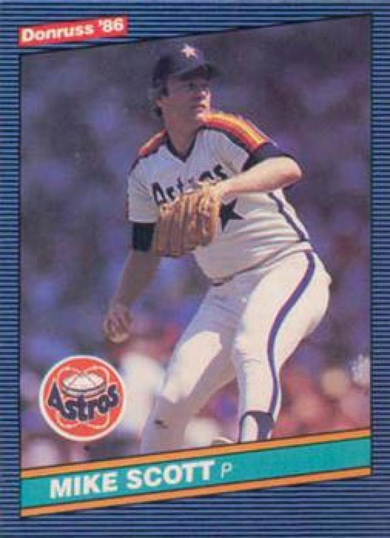 1986 Donruss #476 Mike Scott NM-MT Houston Astros 