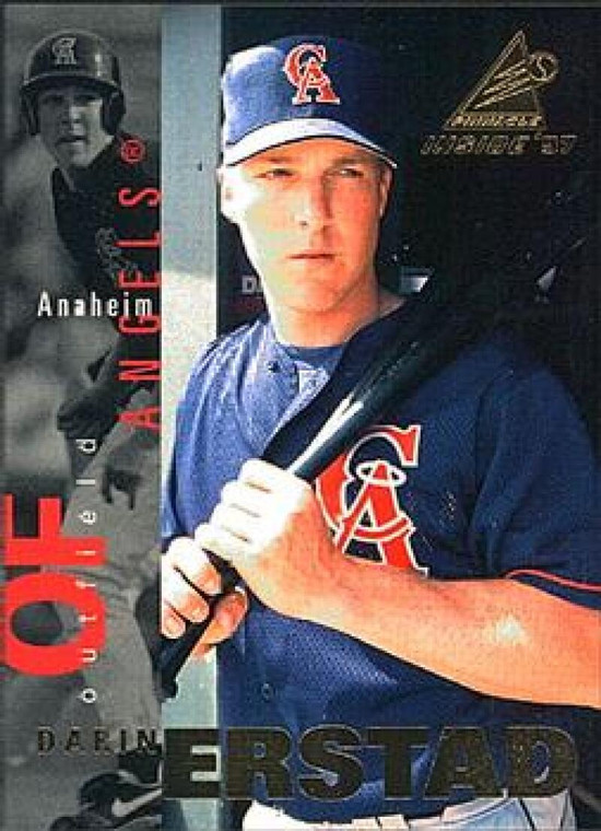 1997 Pinnacle Inside #110 Darin Erstad NM-MT Anaheim Angels 