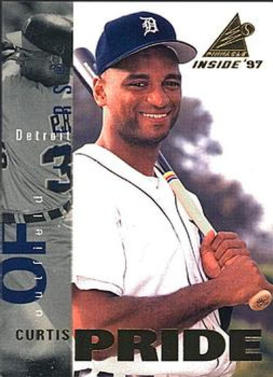 1997 Pinnacle Inside #123 Curtis Pride NM-MT Detroit Tigers 