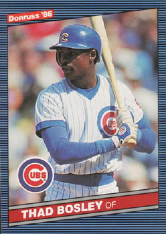 1986 Donruss #483 Thad Bosley NM-MT Chicago Cubs 