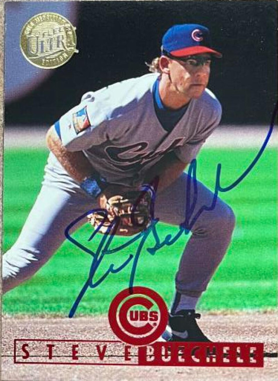 Steve Buechele Autographed 1995 Fleer Ultra Gold Medallion #135