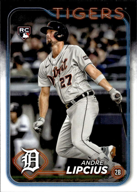 2024 Topps #509 Andre Lipcius NM-MT RC Rookie Detroit Tigers 