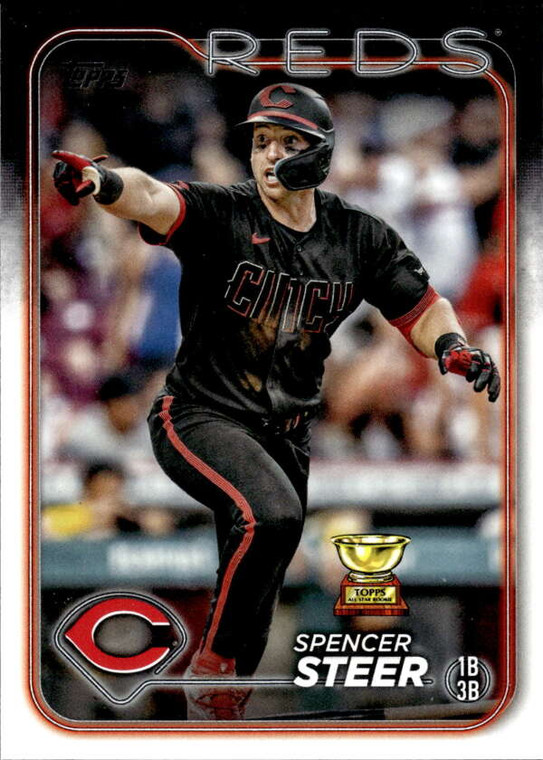 2024 Topps #485 Spencer Steer NM-MT Cincinnati Reds 