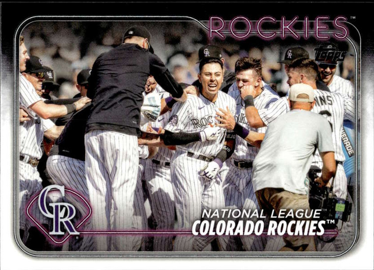 2024 Topps #526 Team Card NM-MT Colorado Rockies 
