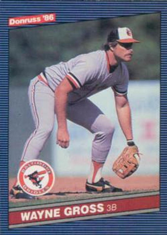 1986 Donruss #535 Wayne Gross NM-MT Baltimore Orioles 