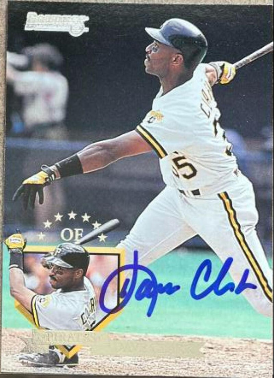 Dave Clark Autographed 1995 Donruss #265 Pittsburgh Pirates Card