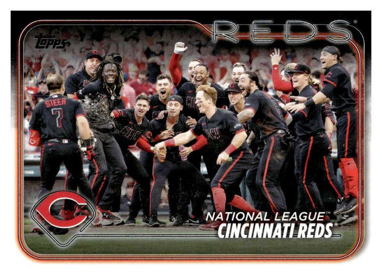 2024 Topps #238 Cincinnati Reds Team Card NM-MT Cincinnati Reds 