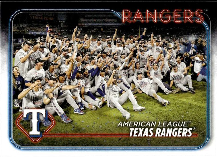 2024 Topps #498 Team Card NM-MT Texas Rangers 