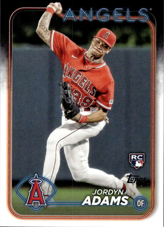 2024 Topps #470 Jordyn Adams NM-MT RC Rookie Los Angeles Angels 