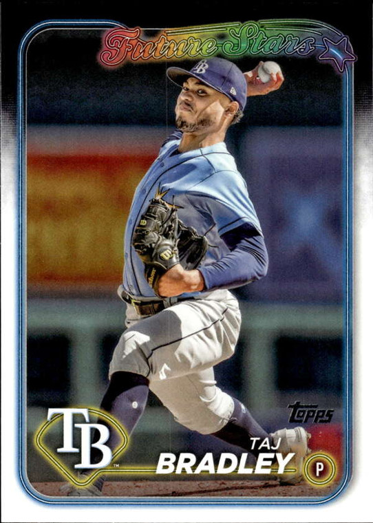 2024 Topps #589 Taj Bradley NM-MT Tampa Bay Rays 