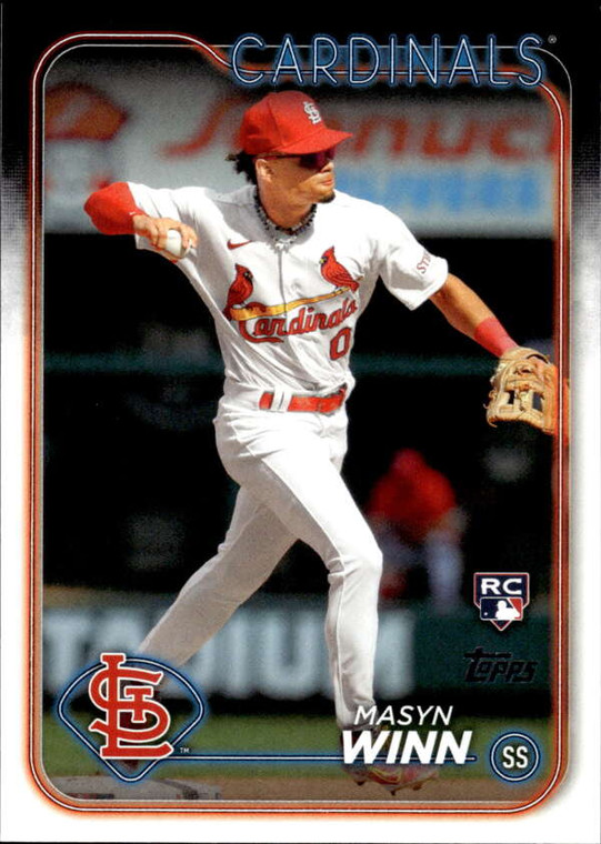 SOLD 151351 2024 Topps #480 Masyn Winn NM-MT RC Rookie St. Louis Cardinals 