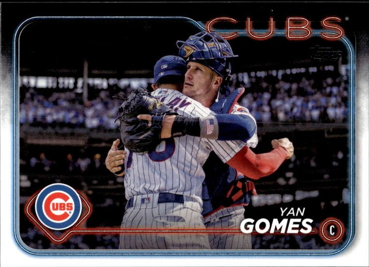 2024 Topps #581 Yan Gomes NM-MT Chicago Cubs 