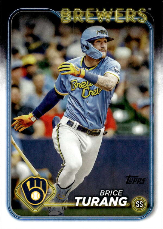 2024 Topps #570 Brice Turang NM-MT Milwaukee Brewers 