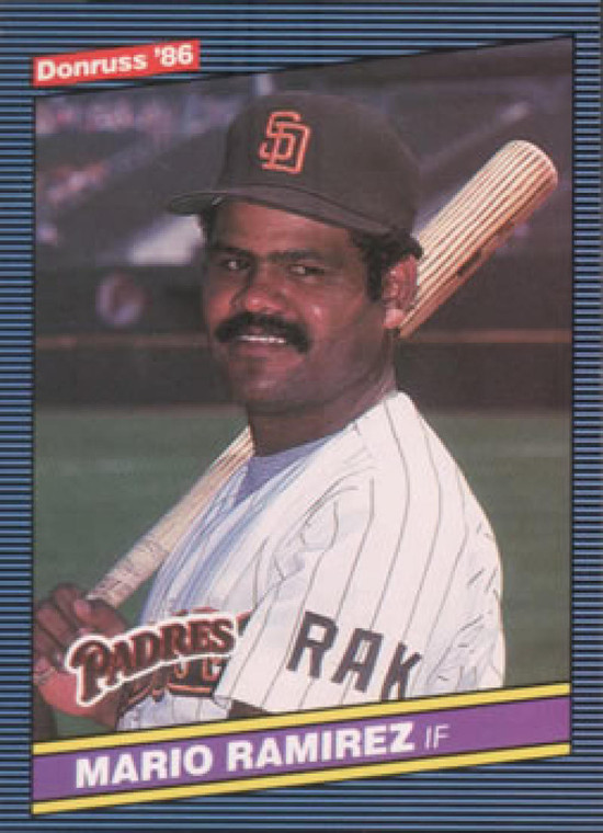1986 Donruss #568 Mario Ramirez NM-MT San Diego Padres 