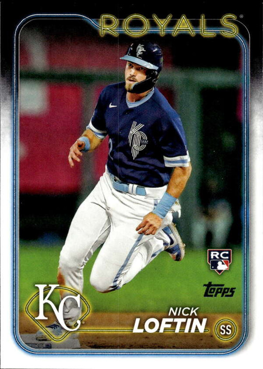 2024 Topps #506 Nick Loftin NM-MT RC Rookie Kansas City Royals 