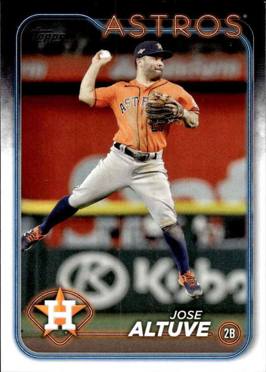 2024 Topps #700 Jose Altuve NM-MT Houston Astros 