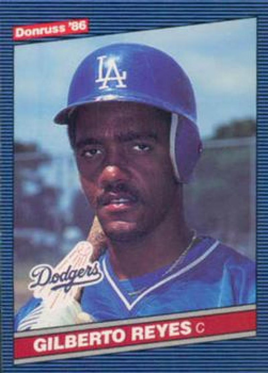 1986 Donruss #581 Gilberto Reyes NM-MT Los Angeles Dodgers 