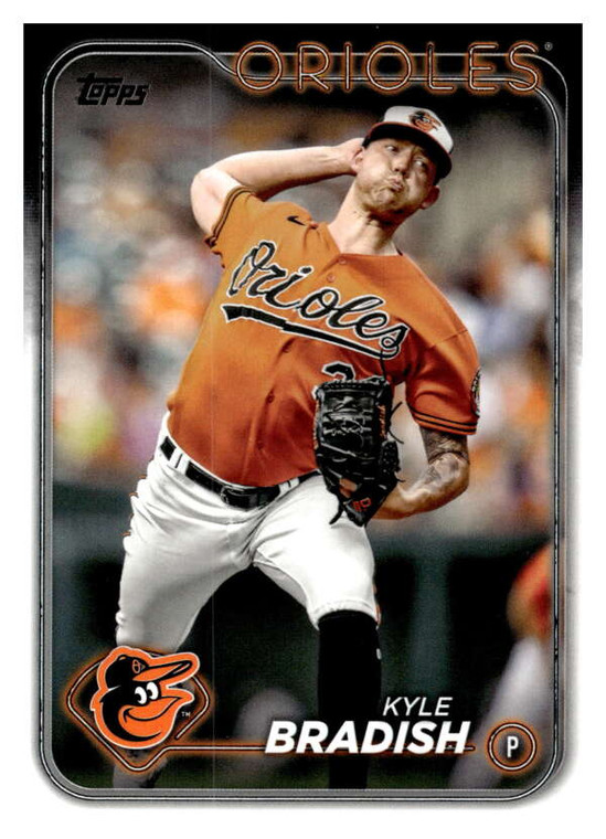 2024 Topps #56 Kyle Bradish NM-MT Baltimore Orioles 