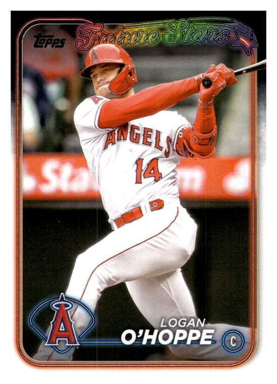 2024 Topps #298 Logan O'Hoppe Future Stars NM-MT Los Angeles Angels 