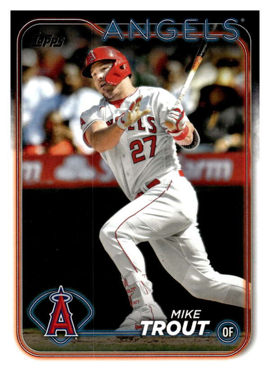 2024 Topps #27 Mike Trout NM-MT Los Angeles Angels 