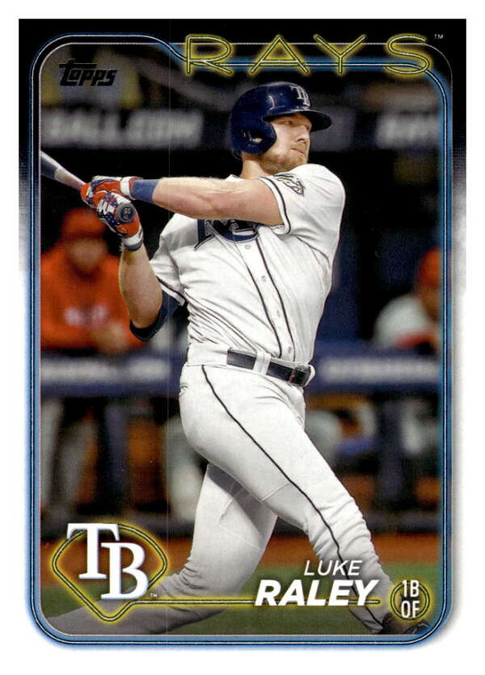 2024 Topps #181 Luke Raley NM-MT Tampa Bay Rays 