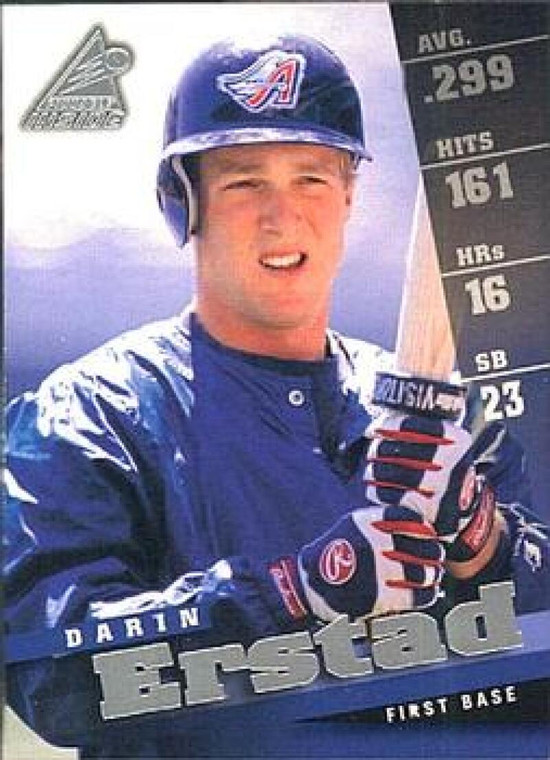 1998 Pinnacle Inside #1 Darin Erstad NM-MT Anaheim Angels 