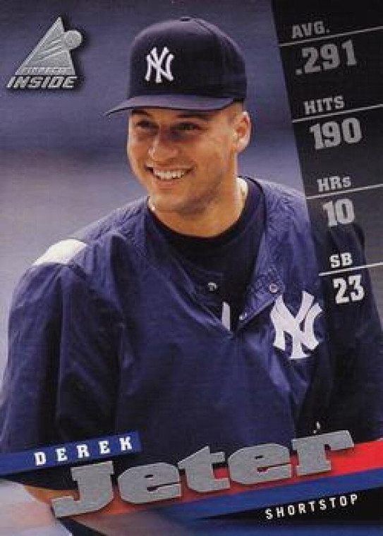 1998 Pinnacle Inside #2 Derek Jeter NM-MT New York Yankees 