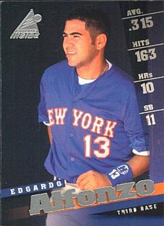 1998 Pinnacle Inside #54 Edgardo Alfonzo NM-MT New York Mets 