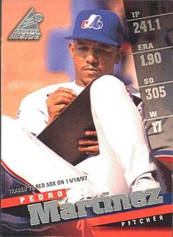 1998 Pinnacle Inside #98 Pedro Martinez NM-MT Montreal Expos 