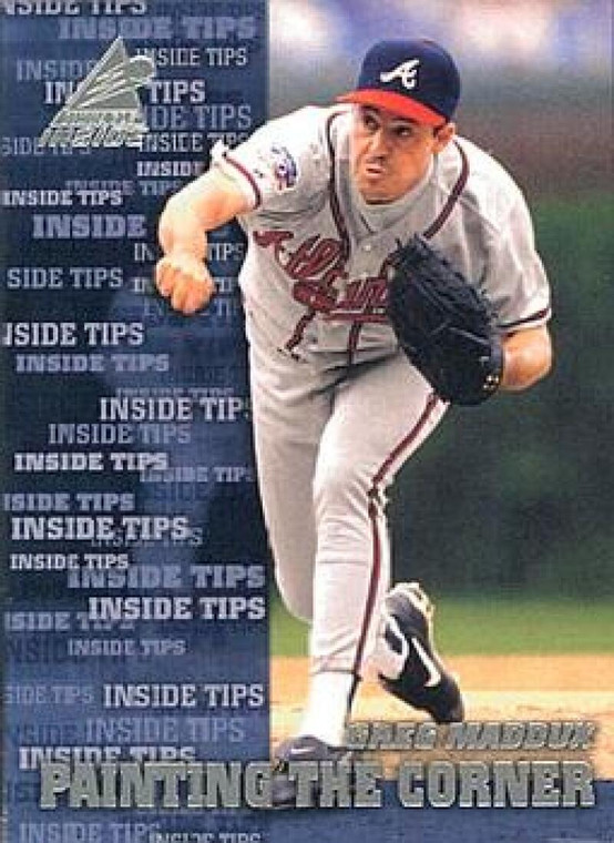 1998 Pinnacle Inside #142 Greg Maddux IT NM-MT Atlanta Braves 