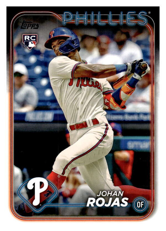 2024 Topps #209 Johan Rojas NM-MT RC Rookie Philadelphia Phillies 