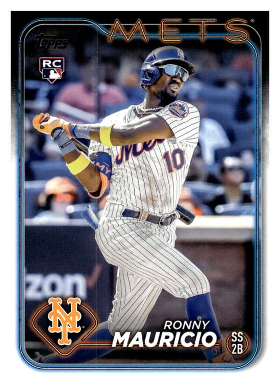 2024 Topps #224 Ronny Mauricio NM-MT RC Rookie New York Mets 