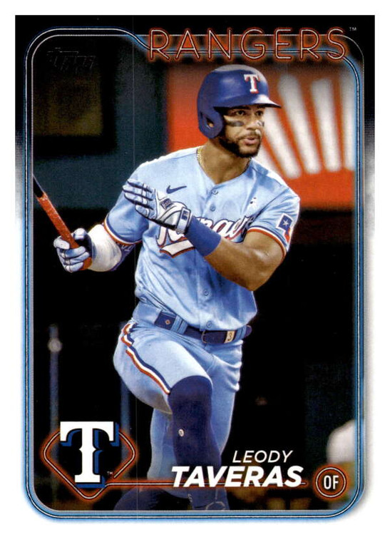 2024 Topps #199 Leody Taveras NM-MT Texas Rangers 
