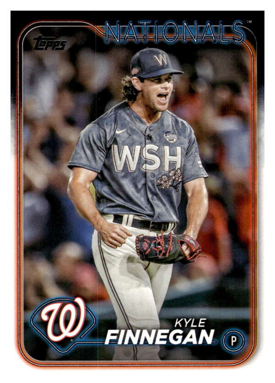 2024 Topps #153 Kyle Finnegan NM-MT Washington Nationals 