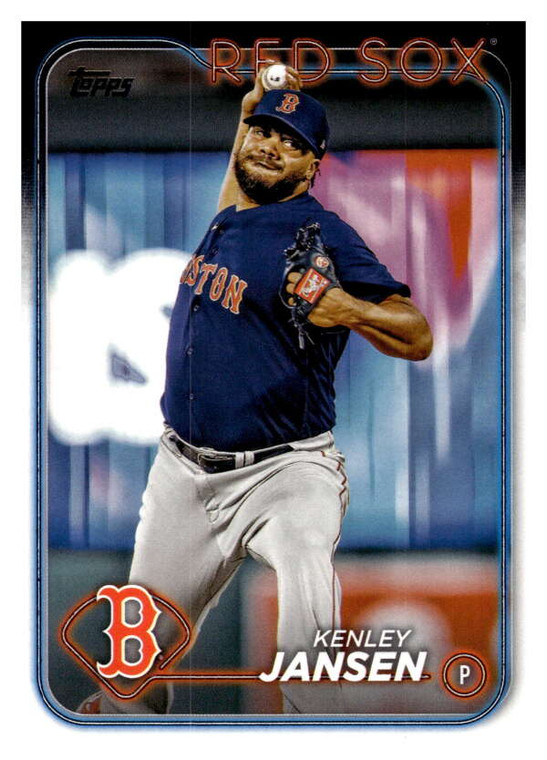2024 Topps #267 Kenley Jansen NM-MT Boston Red Sox 
