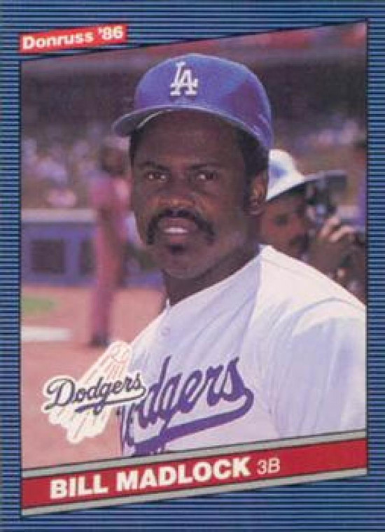 1986 Donruss #617 Bill Madlock NM-MT Los Angeles Dodgers 