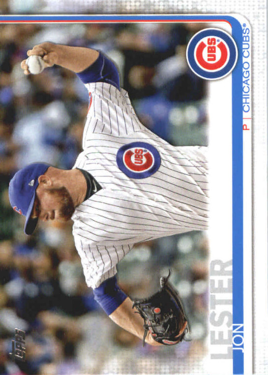 2019 Topps #40 Jon Lester NM-MT Chicago Cubs 