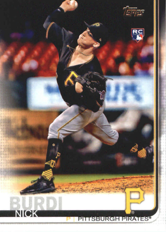 2019 Topps #43 Nick Burdi NM-MT RC Rookie Pittsburgh Pirates 