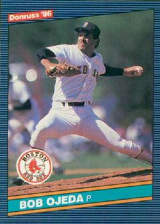 1986 Donruss #636 Bob Ojeda NM-MT Boston Red Sox 