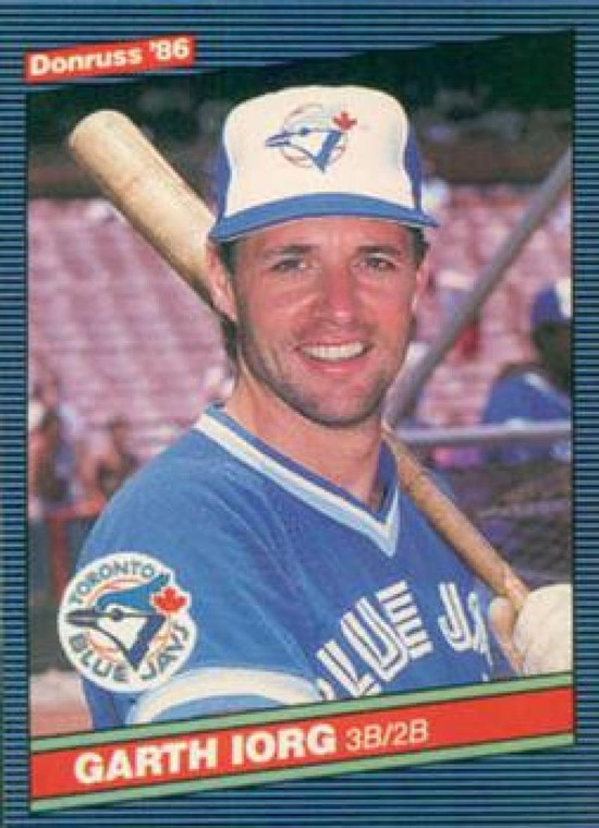 1986 Donruss #640 Garth Iorg NM-MT Toronto Blue Jays 