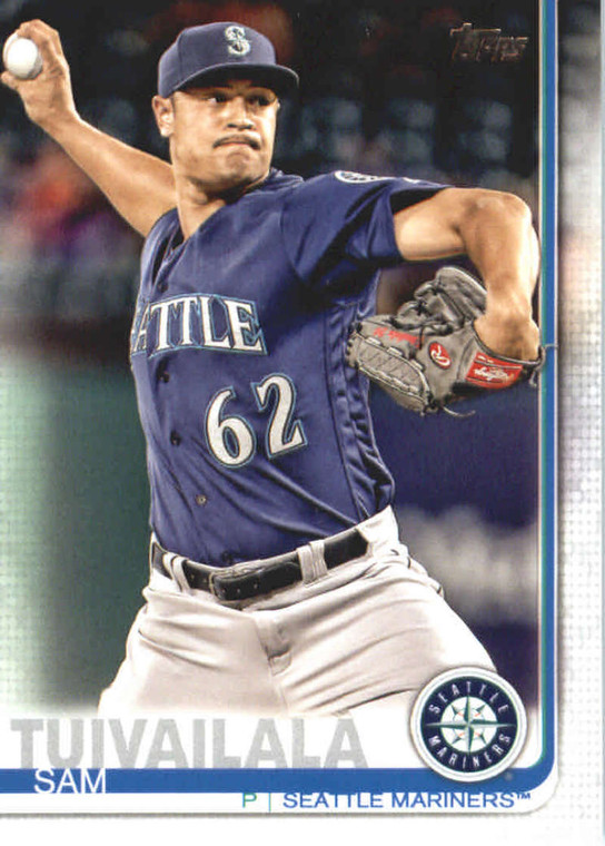 2019 Topps #247 Sam Tuivailala NM-MT Seattle Mariners 