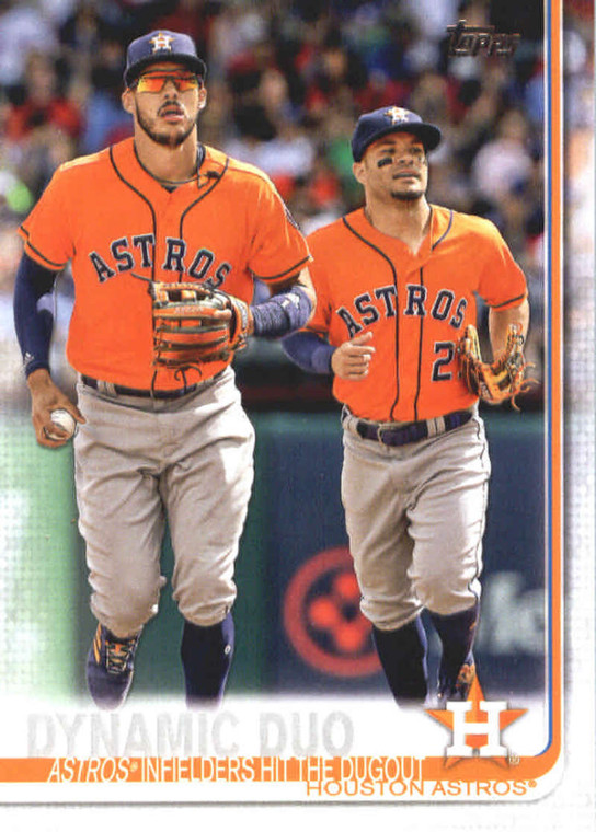 2019 Topps #294 Dynamic Duo NM-MT Houston Astros 
