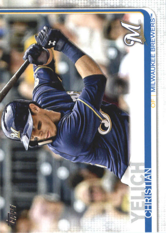 2019 Topps #300 Christian Yelich NM-MT Milwaukee Brewers 